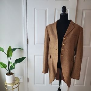 Moloh brand coattail blazer